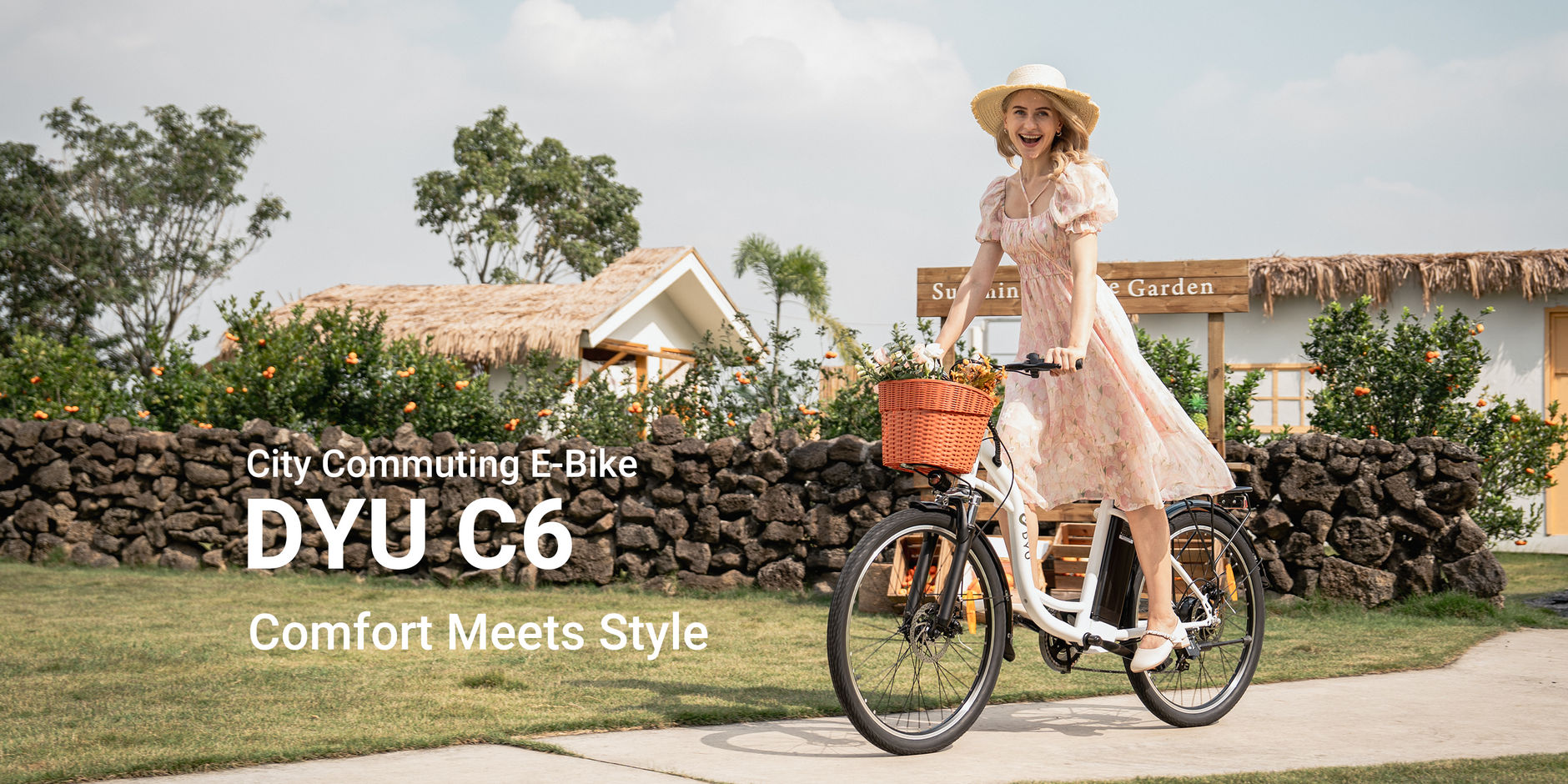 DYU elektrický bicykel C6